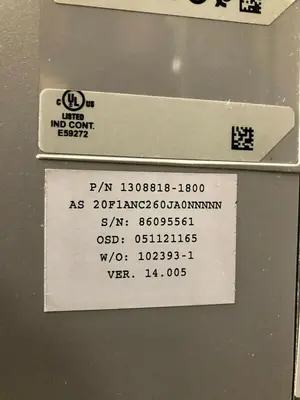 Allen-Bradley 20F1ANC260JA0NNNNN PowerFlex 753 AC Drive 400V 132kW 3-PH S-217