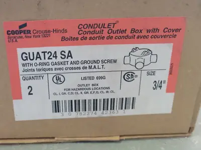 New | in-Stock CROUSE-HINDS GUAT24 SA Misc Electrical & Power Parts British Columbia CA | Lenmark #249854