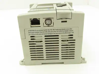 Allen Bradley 1763-L16AWA MicroLogix 1100 16 Point PLC Controller Series B FW 12