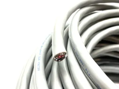 USED BELDEN HIGH PERFORM INSTR, 3 PR #18 STR TC, PVC INS E2