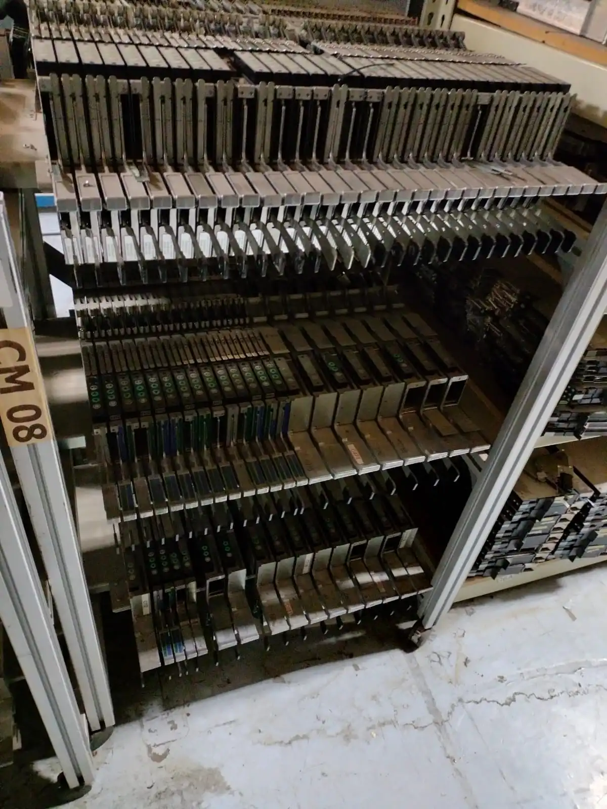 USED PANASONIC FEEDER STORAGE RACK