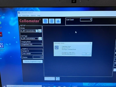 USED Nexcelom Bioscience Cellometer Vision Trio