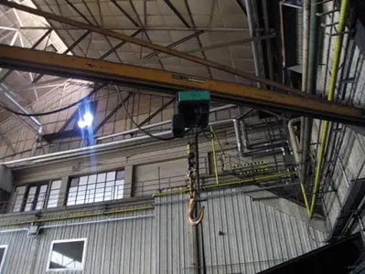 USED DEMAG JIG CRANE 250 KG