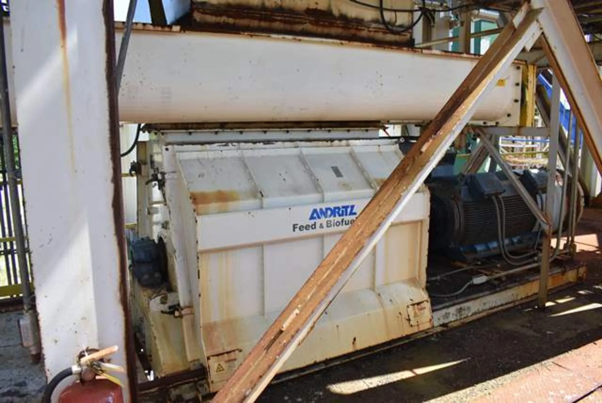 ANDRITZ MODEL #4360 SERIES 6 HAMMER MILL, 600 HP MOTOR