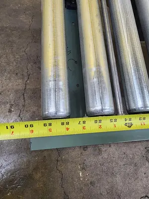 Used HYTROL V-BELT CONVEYOR Roller Conveyors Wisconsin US | Packer City Sales #1297905