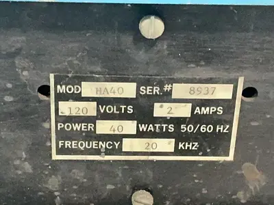 Used HORIBA HA40 Ultrasonic Generators Ohio US | HGR 24 #1272739