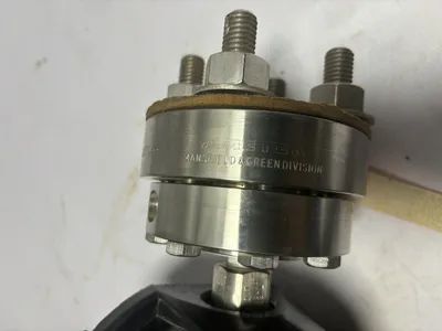 Ametek Pressure Gauge Tantalum Diaphragm flourolube 100 psi