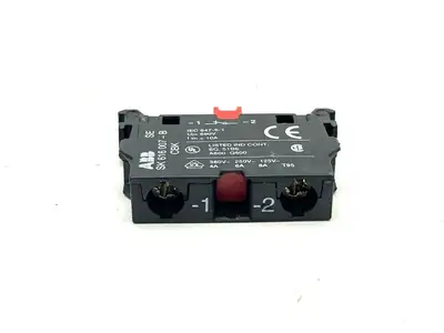 SK 616 007-B | ABB  Contact Block 380V 8A - Used