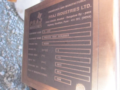 PRAJ INDUSTRIES 41" Column (Up to 47" Diameter) | Perry Equipment (4)
