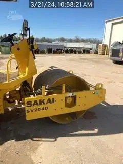 Used 2022 SAKAI SV204D Single Drum Rollers Maryland US | Core Equipment Group #1502072