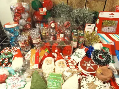 Huge lot of Christmas Tree Decor