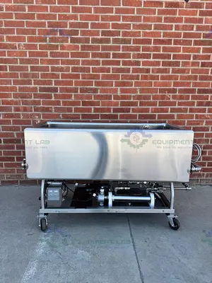 Used SANI MATIC STAINLESS STEEL 400 L COP SYSTEM PARTS WASHER SKID W/ HEATING, PUMP Parts Washers California US | Equipment Lab #1461704