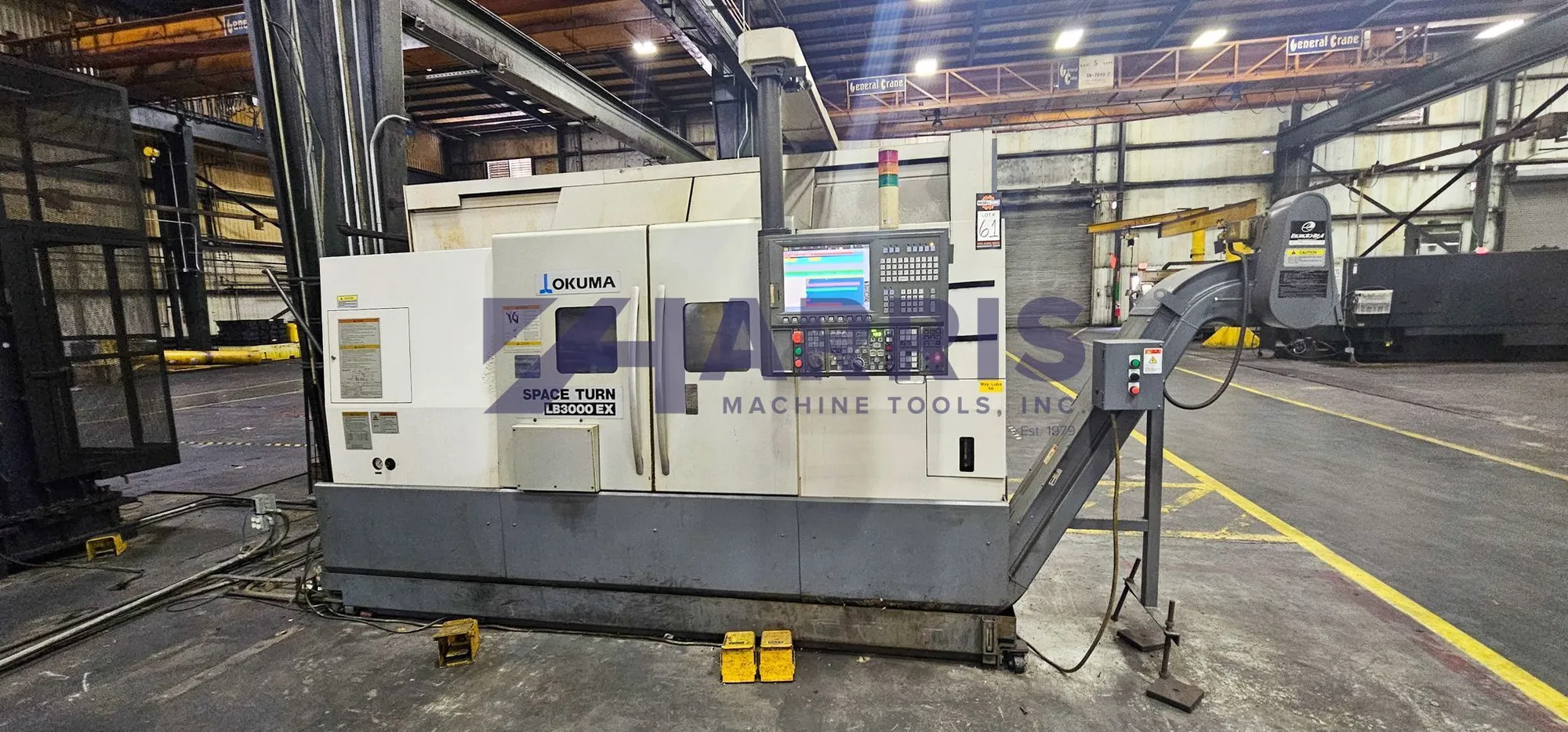 Used 2011 OKUMA LB3000EX-MYC950 5-Axis or More CNC Lathes Texas US | Harris Machine Tools, Inc. #1301952