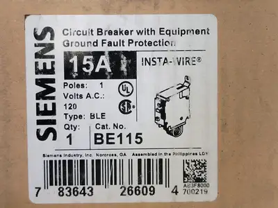 New | in-Stock SIEMENS BE115 Switchgears British Columbia CA | Lenmark #241952