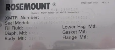 NEW ROSEMOUNT 1151GP6E22S1M1B3I5 TRANSMITTER