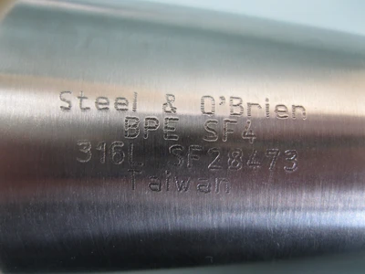 NEW Steel & O'Brien S31-14MP-2x1-PM-316