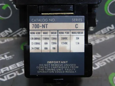 USED ALLEN BRADLEY 700-NT400A1