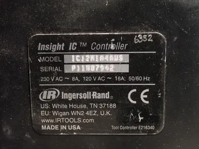 Used INGERSOLL RAND IC12M1A4AWS Electrical Controls | HGR 24 #748105