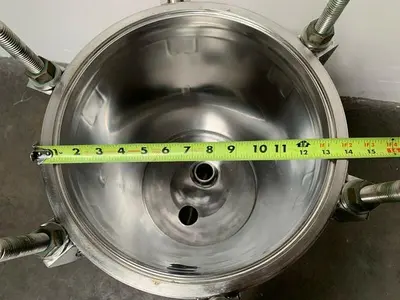 USED STAINLESS FLUID PRODUCTS 12" STAINLESS STEEL STACKED FILTER HOUSING