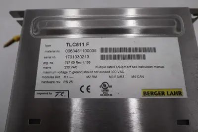 Bereger Lahr TLC511 F Servo Drive POSITIONING CONTROLLER 5 AMP STOCK B-697