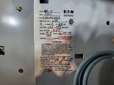 USED EATON SVX004A1-5A4N1
