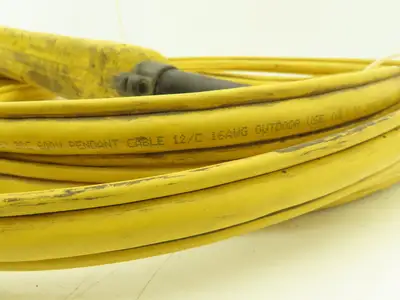Telemecanique XAC-A06 Crane Hoist 6-Button Control Pendant 1-Speed 26' Cord