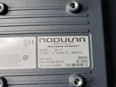 USED MODULAR MINING XMT 5/10 PTX-B