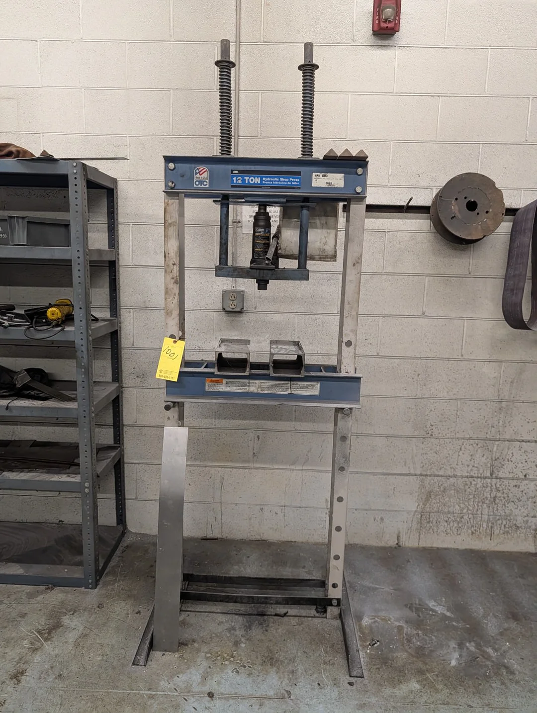 OTC 12Ton Hyd Shop Press