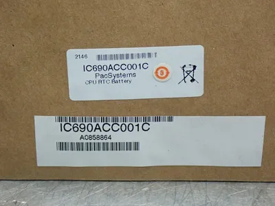 Used PACSYSTEMS IC690ACC001C Batteries Ohio US | HGR 24 #904456