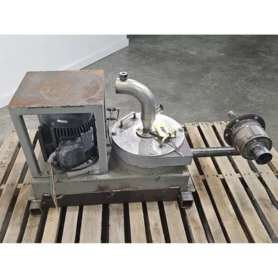Used Cyclo-Tex Vertical Shaft Impact Mill for Chromium metal powders