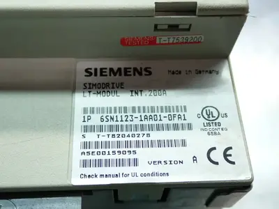 Used SIEMENS 6SN11231AA010FA1 Servo Drives Ohio US | HGR 24 #903197
