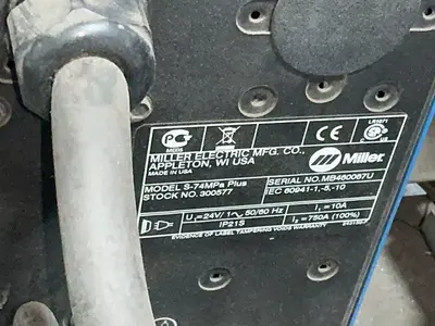 Used MILLER INVISION 352 MPA Mig Welders Ohio US | HGR 24 #1506566