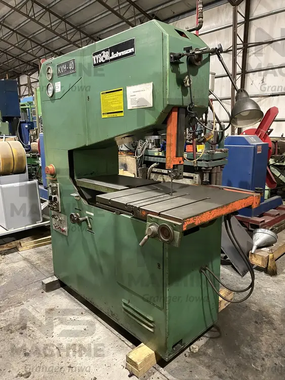 Used KYSOR-JOHNSON KVH-40 Vertical Band Saws Iowa US | NS Machine #469670