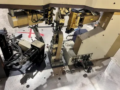 MEGOMAT MODEL #ASM3001A WIRE CUTTING & PROCESSING MACHINE: STOCK #20096