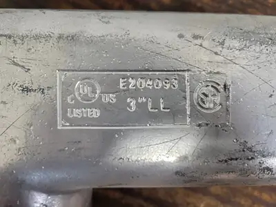 3" LL Conduit Body 2 1/2"-3" E204093