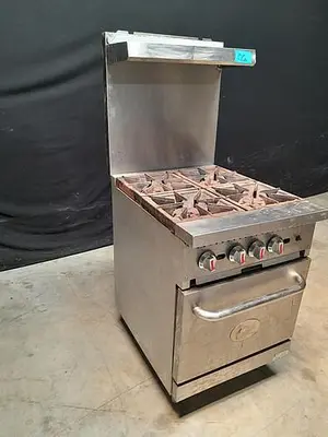 USED CPG S24-N; 24" GAS RANGE W/ OVEN