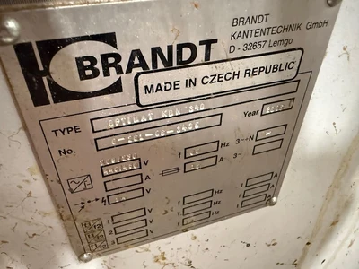 Used 2006 BRANDT OPTIMAT KDN 340 Edge Banders New York US | MachineryMax #1498470
