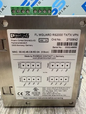 Used PHOENIX CONTACT 2700642 Misc Electrical & Power Parts South Carolina US | ESS Industrial Equipment Sales #1309604