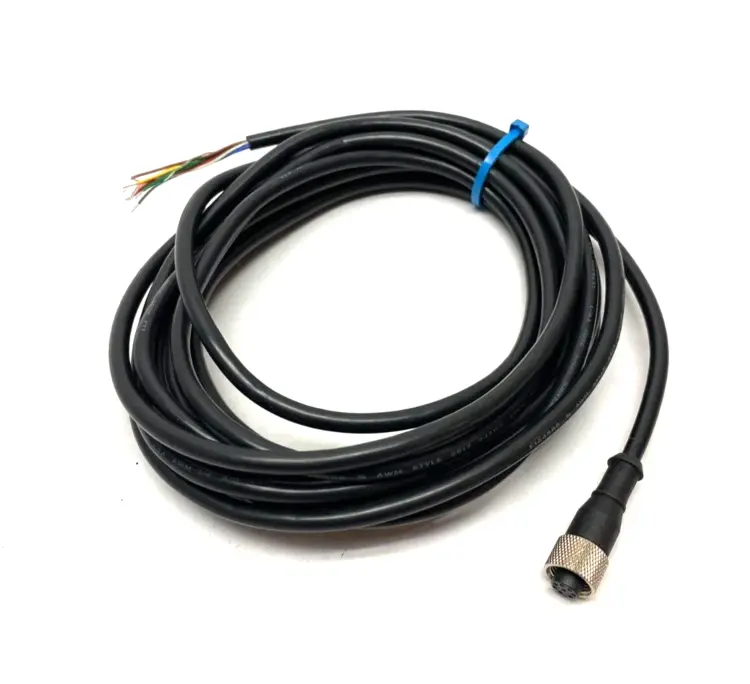 Used BANNER ENGINEERING SINGLE ENDED CORDSET M12 8-PIN STRAIGHT TO PIGTAIL Cable & Wire | Maverick Industrial Sales #1113867