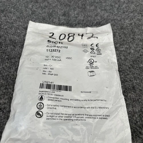 New | in-Stock SICK 1123272 Misc Industrial Equipment California US | Davliegogo LLC #1710304