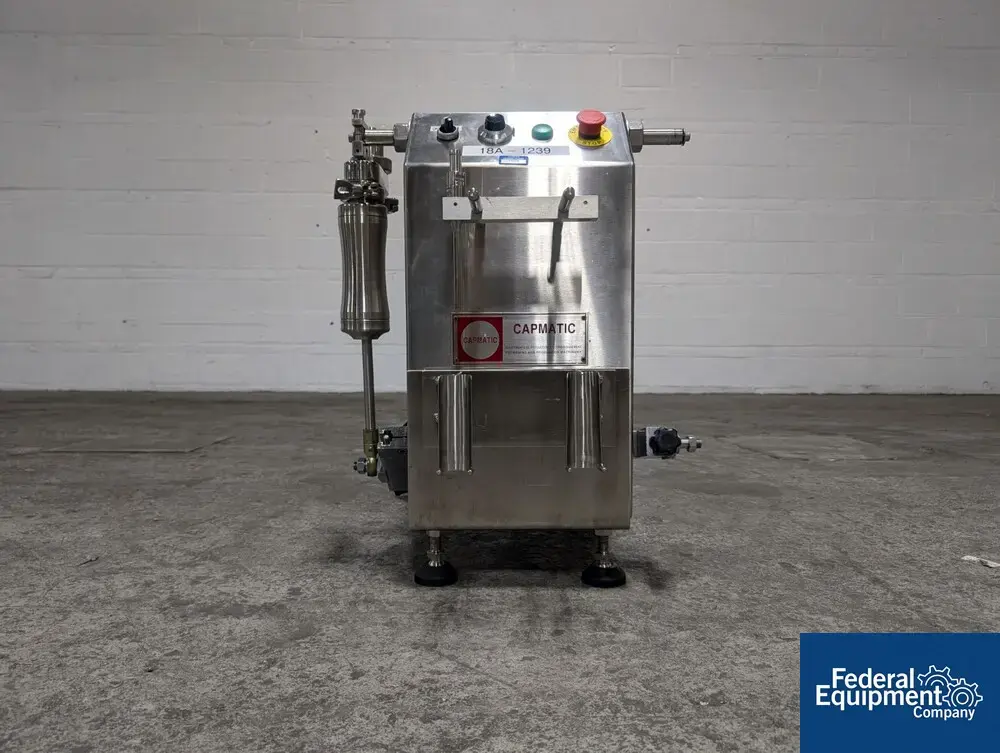 USED Capmatic Capmatic Semi Automatic Piston Filler, Model CF-2P