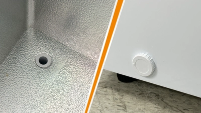 171-0358 50" Solid Top Self Contained Chest Freezer