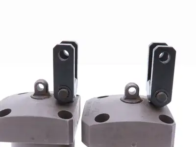 Kosmek TK0551-GC Hydraulic Link Clamp Lot of 2 READ