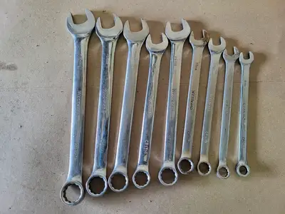 8mm - 32mm Combination Wrench Set (19pcs)