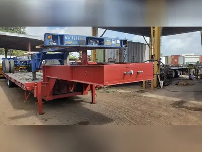 Used CROSLEY REAR LOADING LOWBOY TRAILER Lowboy Trailers Florida US | USA Transequipment #1542564