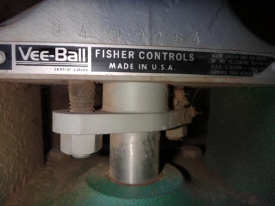 Fisher 10" 300 Class, Steel Vee-Ball Control Valve