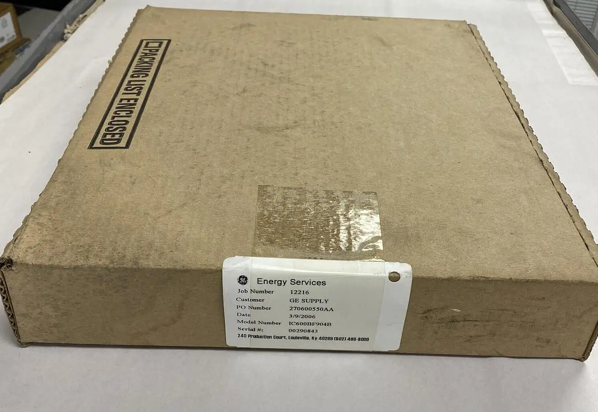 New | in-Stock GE FANUC IC600-BF904B PLC Input & Output Ohio US | Surplus Asset Holdings #1238751