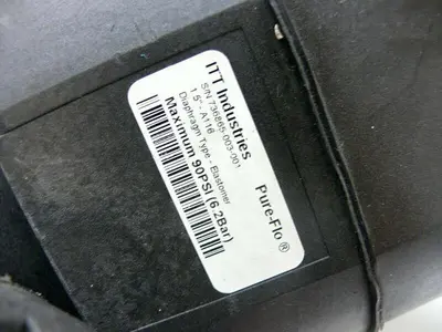 USED LOT OF 2 ITT PURE-FLO DIAPHRAGM ACTUATORS 1" & 1.5" W/  CONOFLOW TRANSDUCER