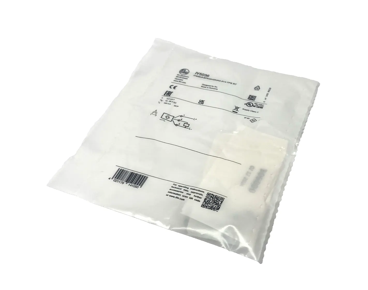 IYB30,8-BPKG/V2A/AS-514 RT, IY5036 | ifm IY5036 Inductive Sensor IYB30,8-BPKG/V2A/AS-514 RT - New