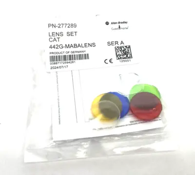 New | in-Stock Allen-Bradley Ser. A Pushbutton Indicator Lens Set Switch Parts Michigan US | Maverick Industrial Sales #1393153